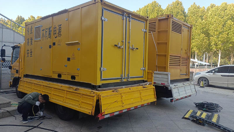 德保柴油发电机组和UPS电源配合使用时的注意事项